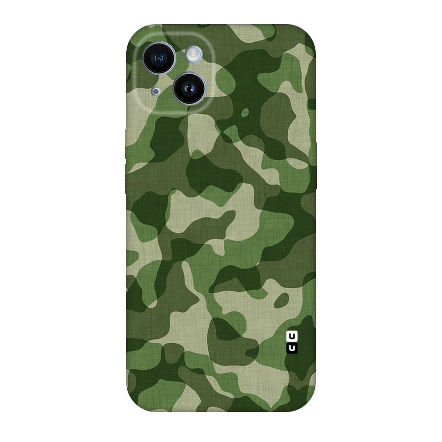 Camouflage Pattern Art Original Polycarbonate Back Case for iPhone 14