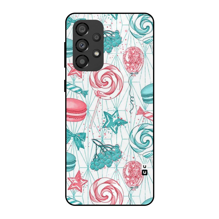 Candies And Macroons Metal Back Case for Galaxy A33 5G