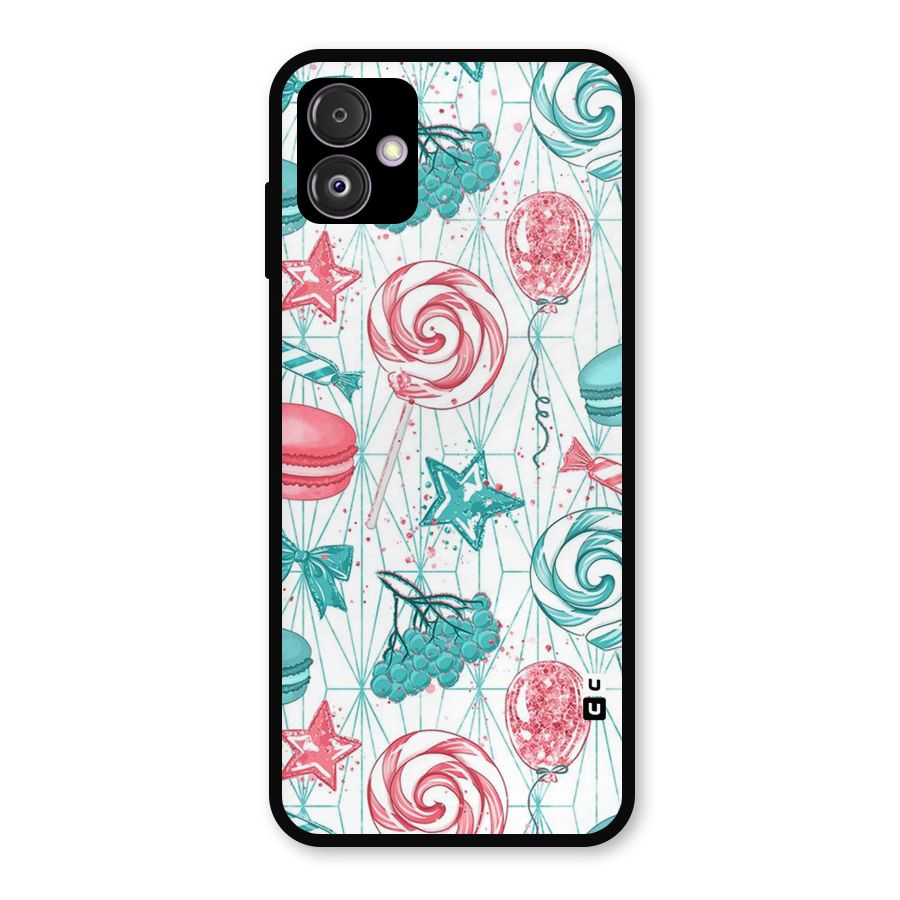 Candies And Macroons Metal Back Case for Galaxy F14
