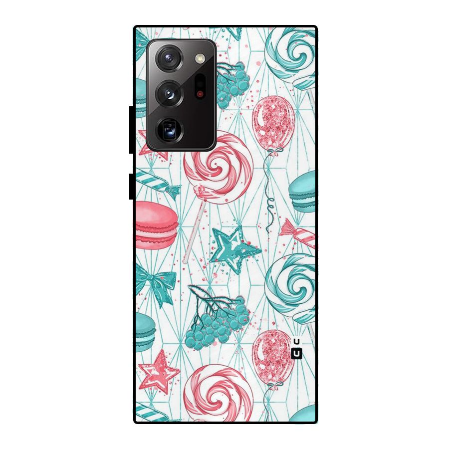 Candies And Macroons Metal Back Case for Galaxy Note 20 Ultra