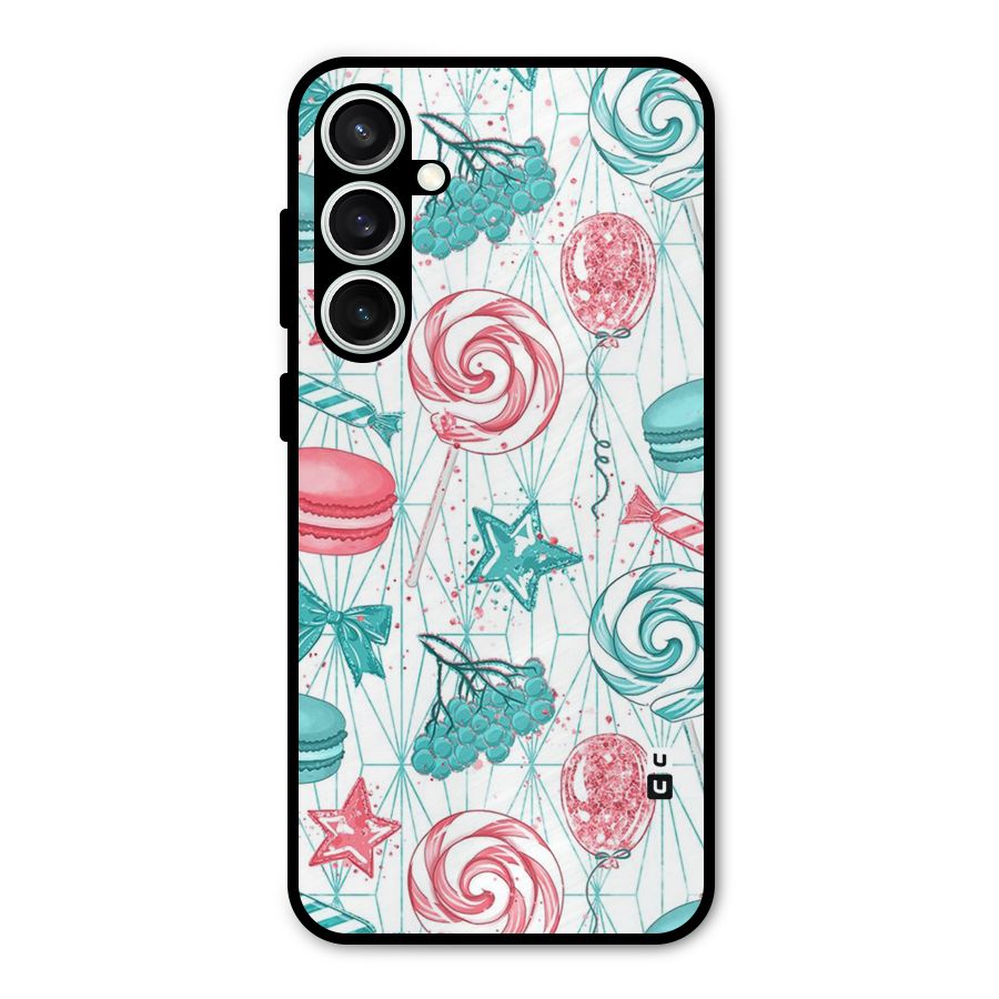Candies And Macroons Metal Back Case for Galaxy S23 FE
