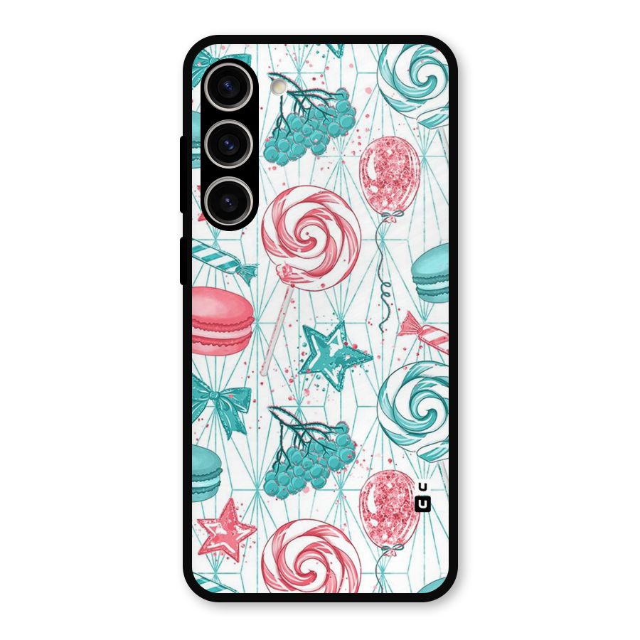 Candies And Macroons Metal Back Case for Galaxy S23 Plus