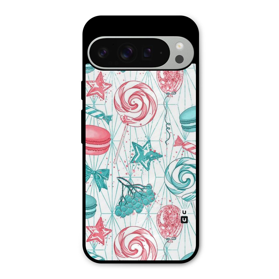 Candies And Macroons Metal Back Case for Google Pixel 9 Pro XL