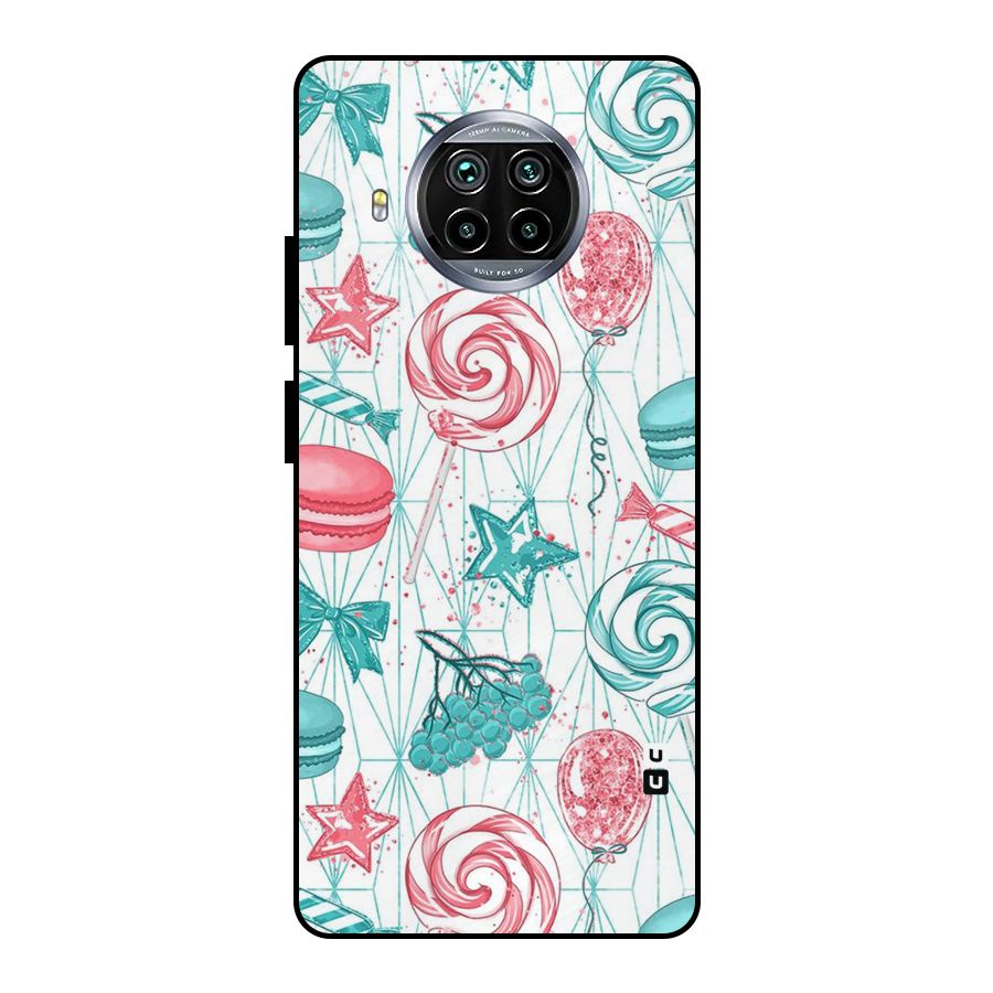 Candies And Macroons Metal Back Case for Mi 10i