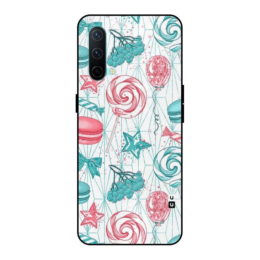 Candies And Macroons Metal Back Case for OnePlus Nord CE 5G
