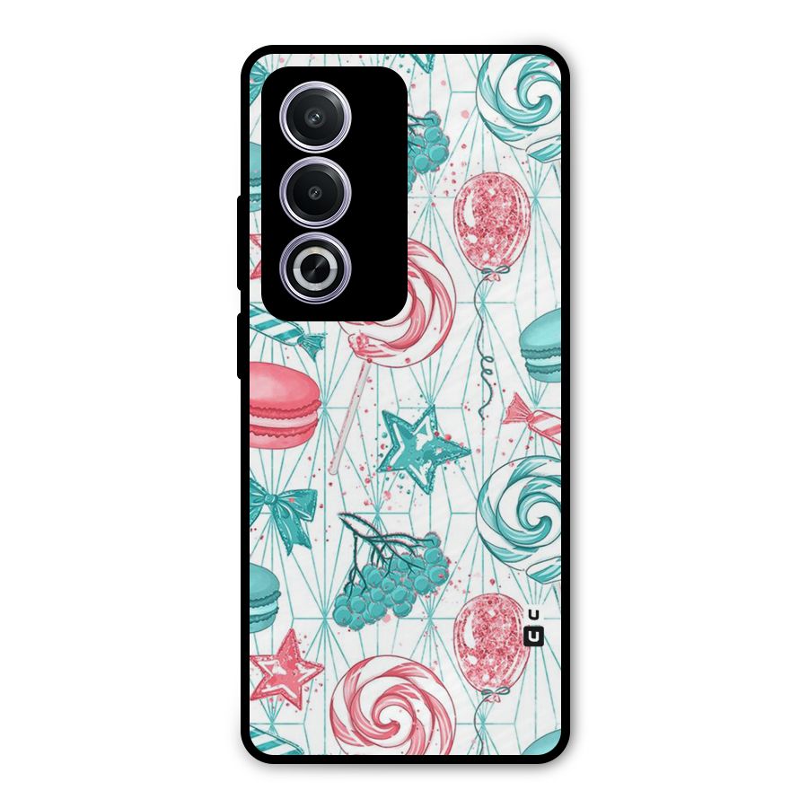 Candies And Macroons Metal Back Case for Oppo K12x