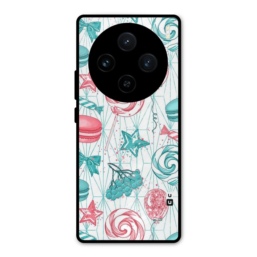 Candies And Macroons Metal Back Case for Vivo X100