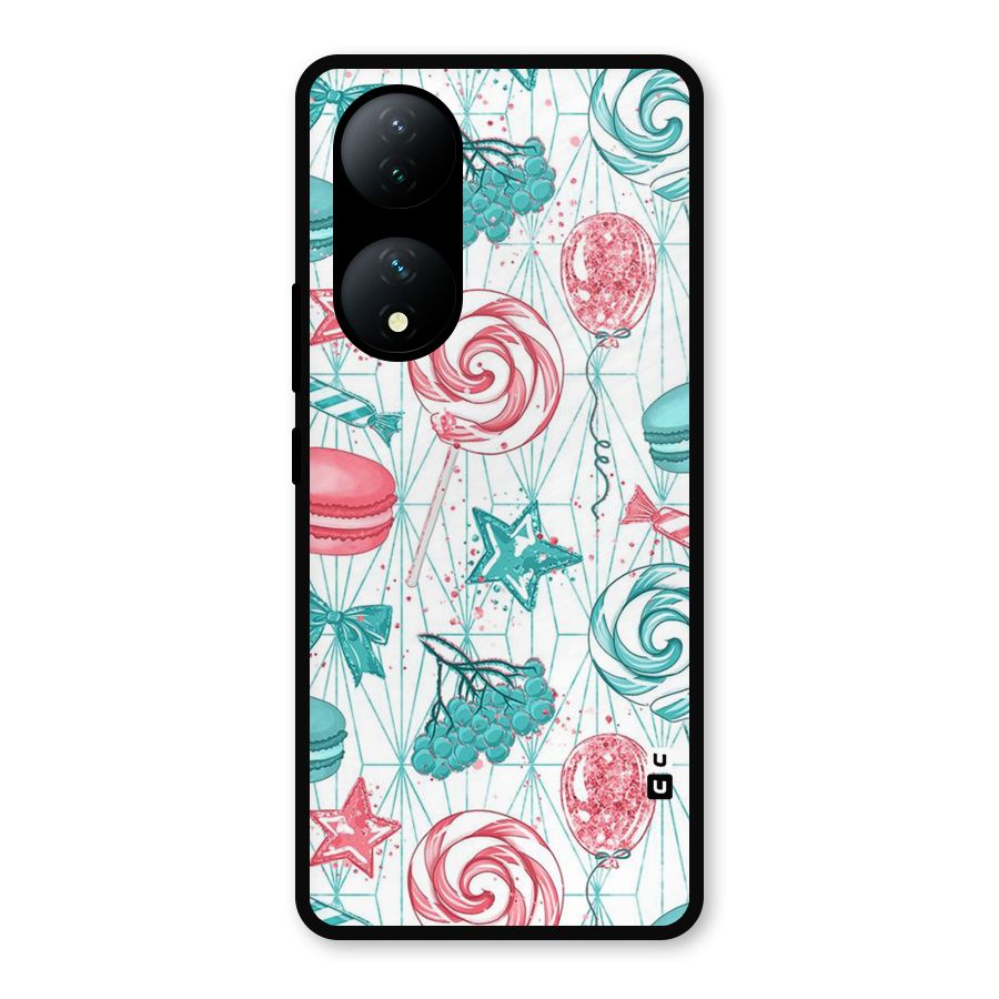 Candies And Macroons Metal Back Case for Vivo Y100