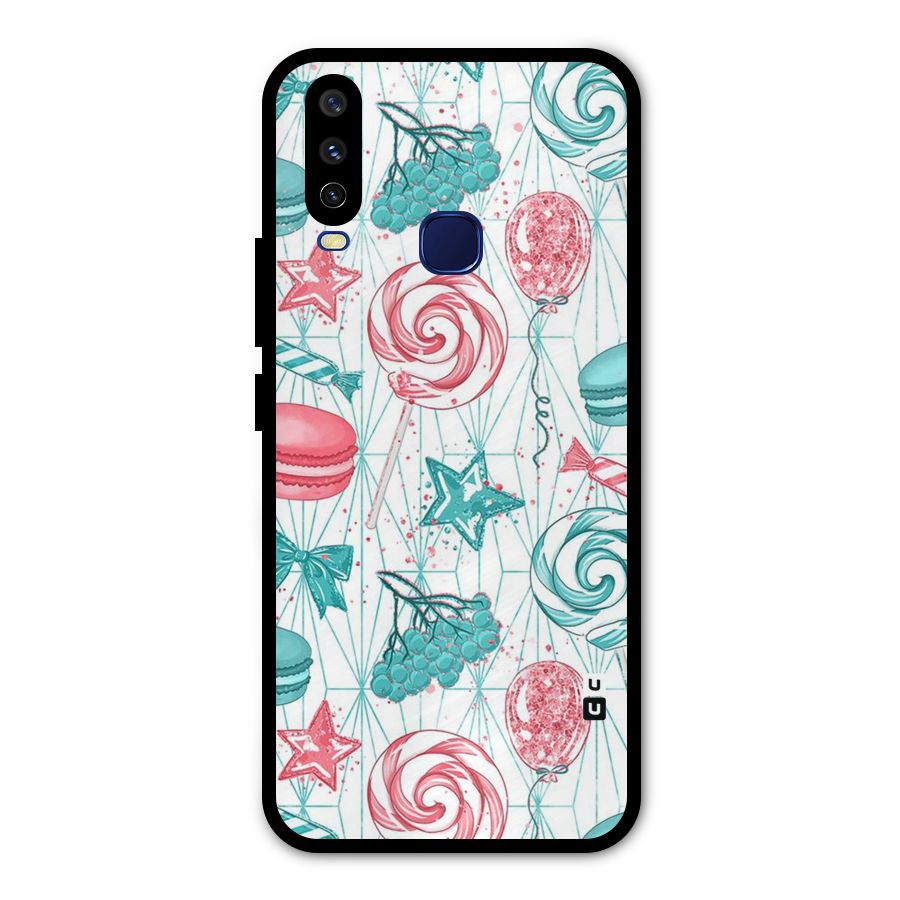 Candies And Macroons Metal Back Case for Vivo Y15