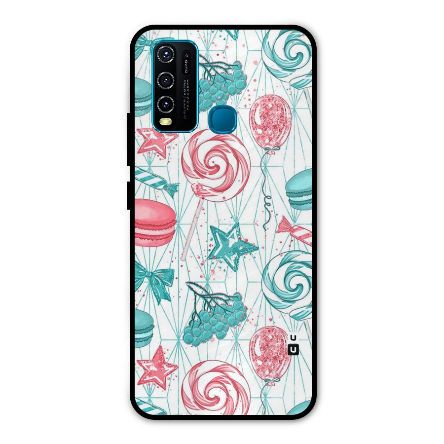 Candies And Macroons Metal Back Case for Vivo Y50