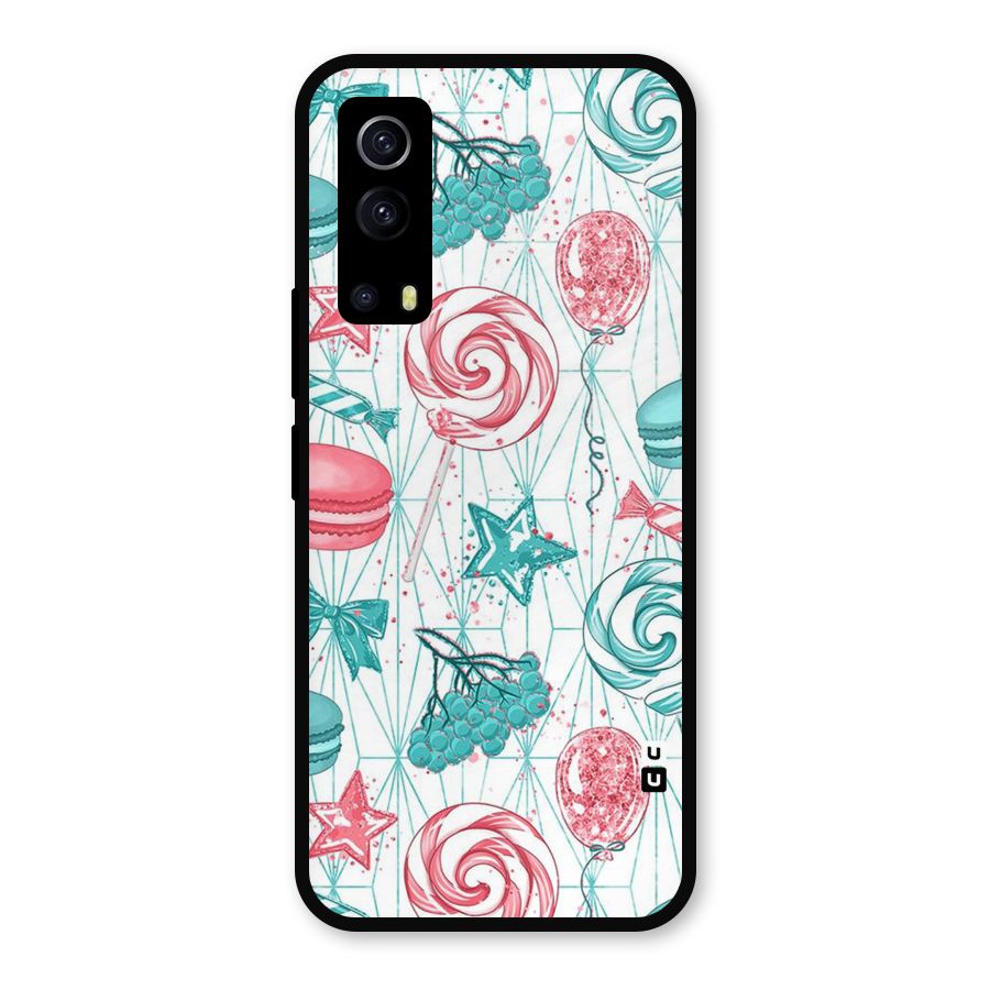 Candies And Macroons Metal Back Case for iQOO Z3