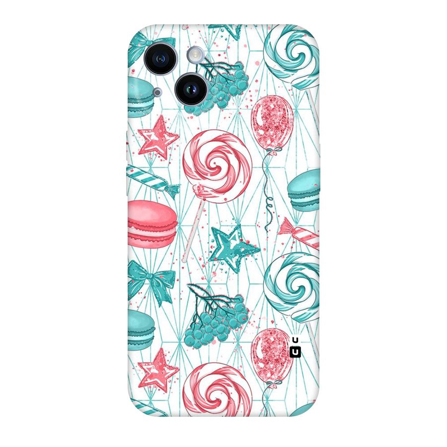 Candies And Macroons Original Polycarbonate Back Case for iPhone 14