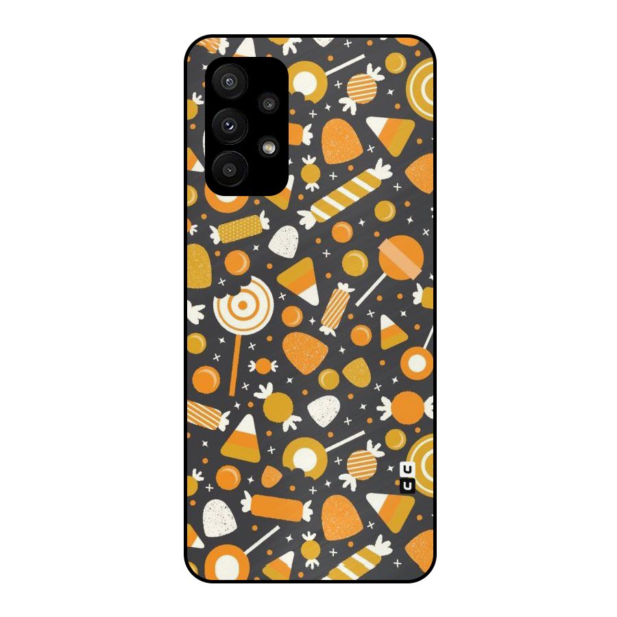 Candies Pattern Metal Back Case for Galaxy A23