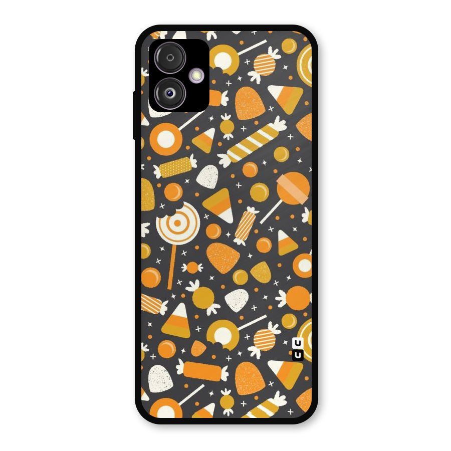Candies Pattern Metal Back Case for Galaxy F14