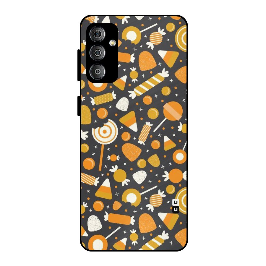 Candies Pattern Metal Back Case for Galaxy F23
