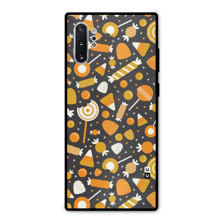 Candies Pattern Metal Back Case for Galaxy Note 10 Plus