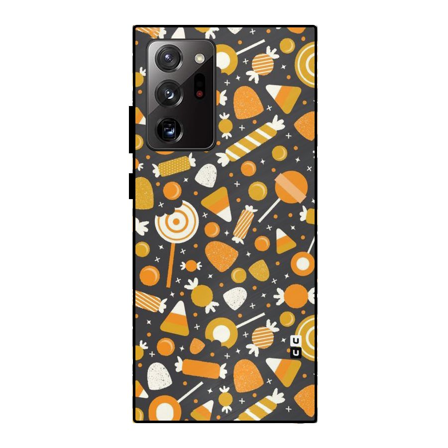 Candies Pattern Metal Back Case for Galaxy Note 20 Ultra