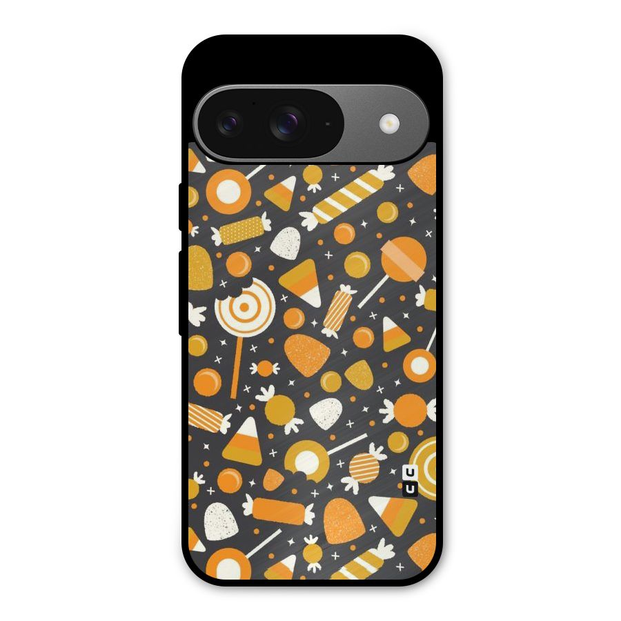 Candies Pattern Metal Back Case for Google Pixel 9