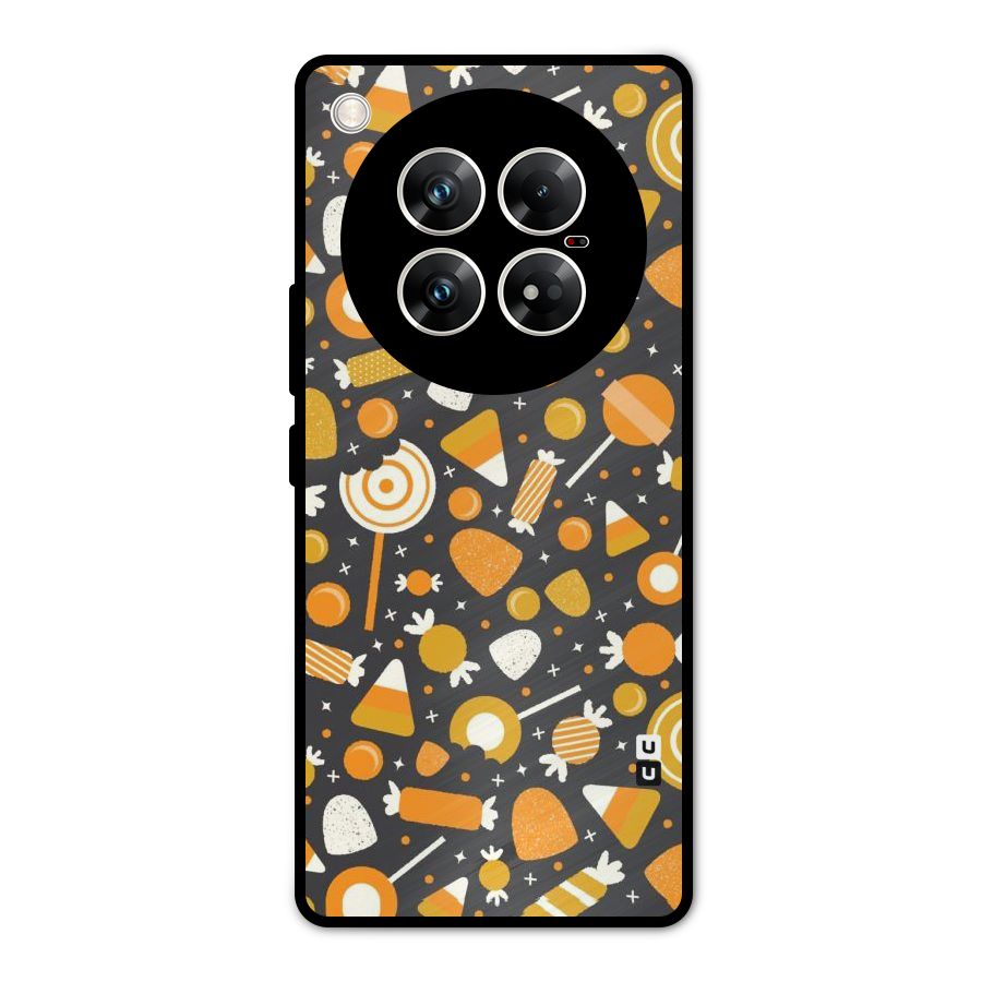 Candies Pattern Metal Back Case for Infinix Zero 40 5G