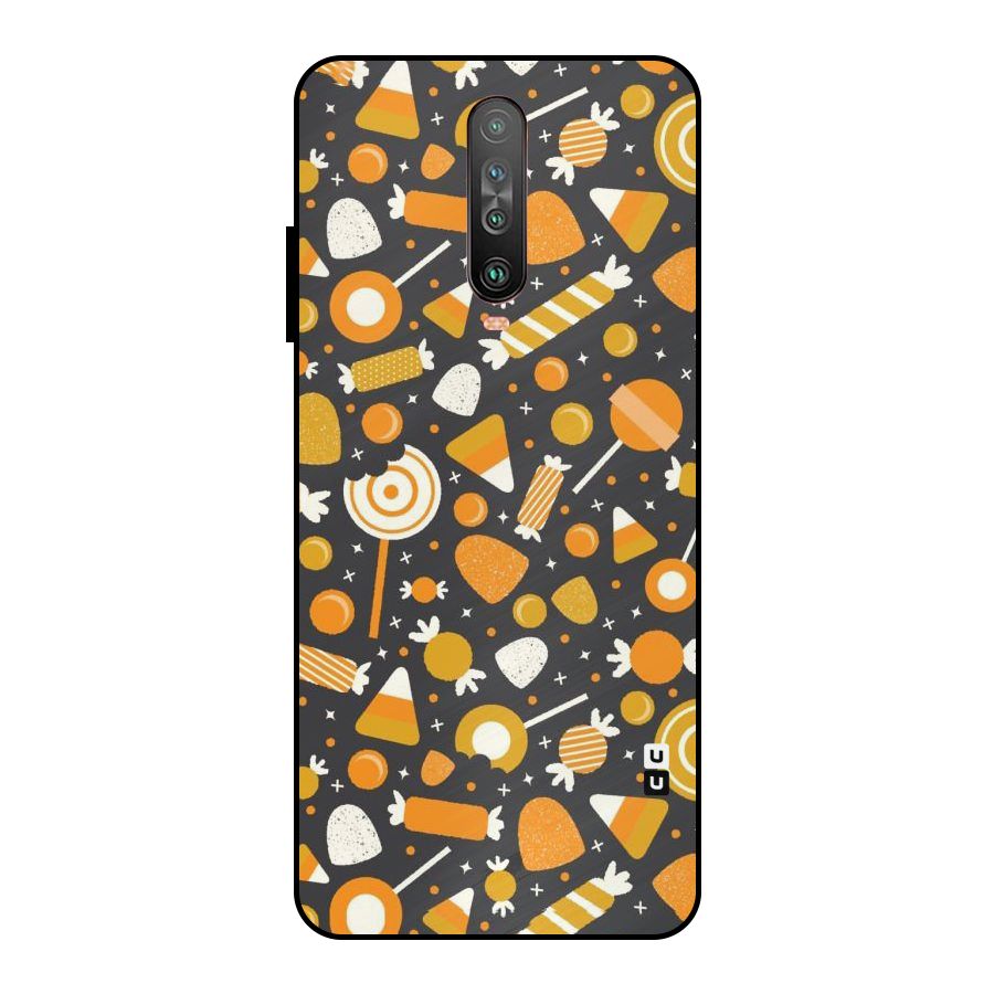Candies Pattern Metal Back Case for Poco X2