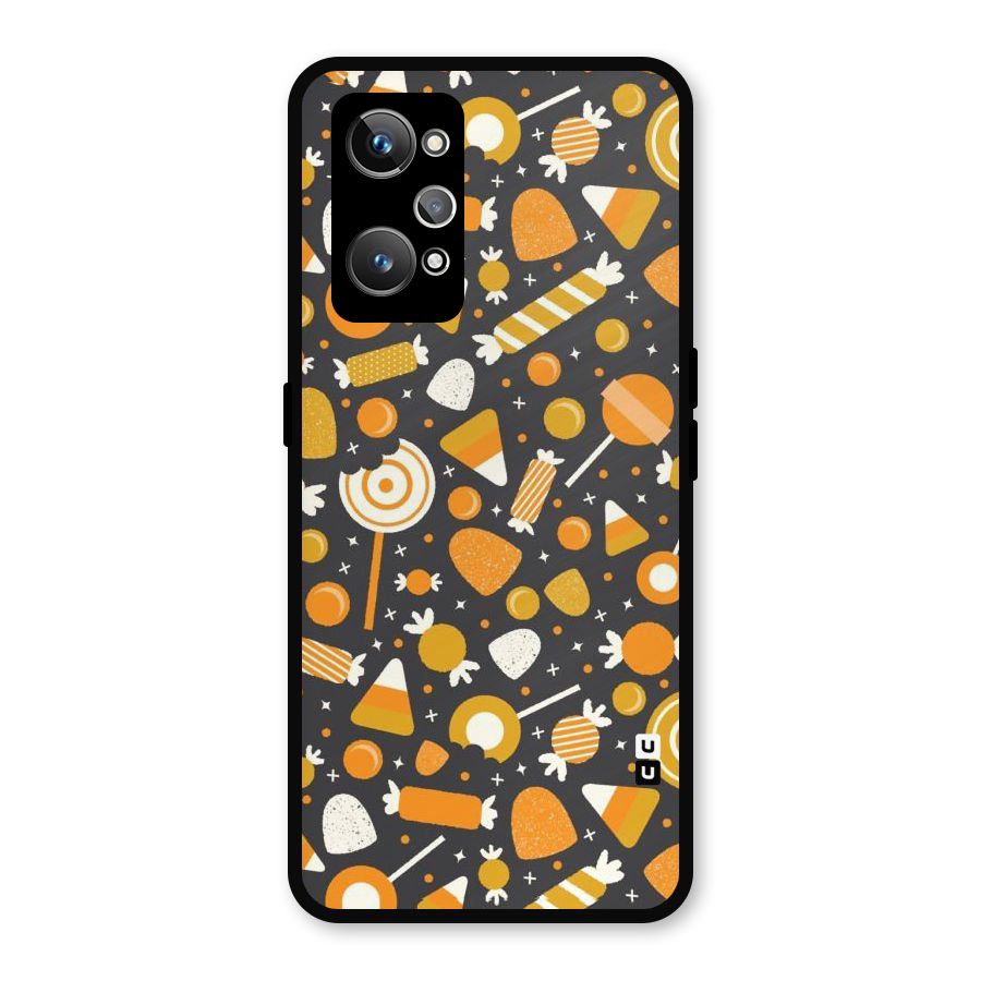 Candies Pattern Metal Back Case for Realme GT Neo 3T
