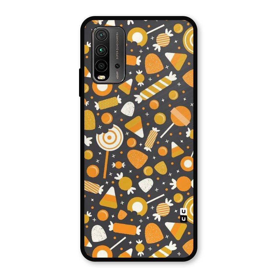 Candies Pattern Metal Back Case for Redmi 9 Power