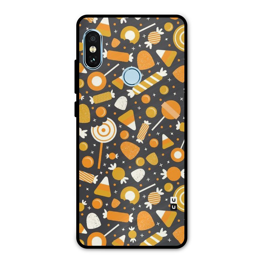Candies Pattern Metal Back Case for Redmi Note 5 Pro