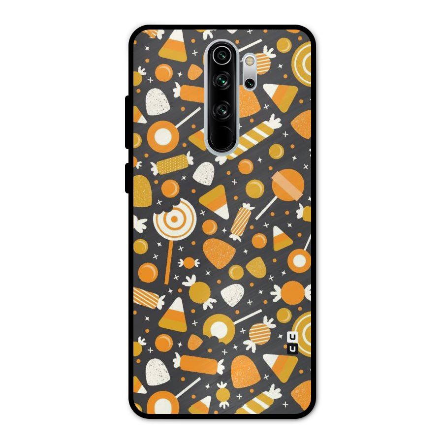 Candies Pattern Metal Back Case for Redmi Note 8 Pro