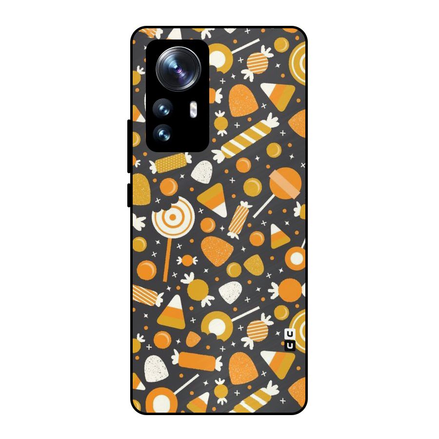 Candies Pattern Metal Back Case for Xiaomi 12 Pro