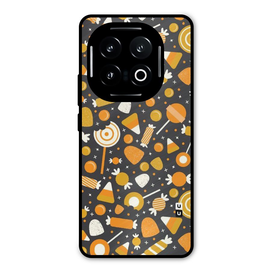 Candies Pattern Metal Back Case for iQOO 13
