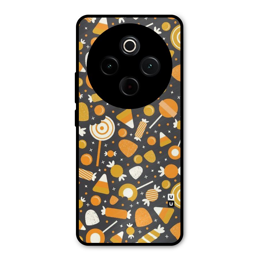 Candies Pattern Metal Back Case for iQOO Z10