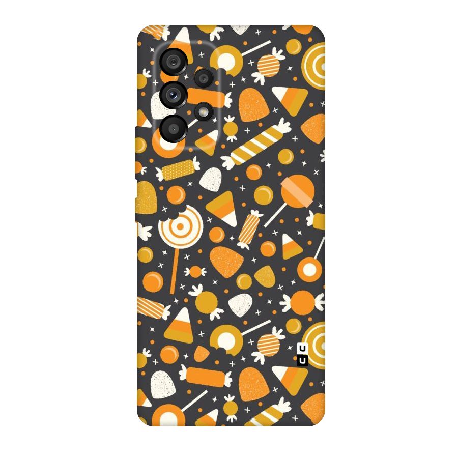 Candies Pattern Original Polycarbonate Back Case for Galaxy A53 5G