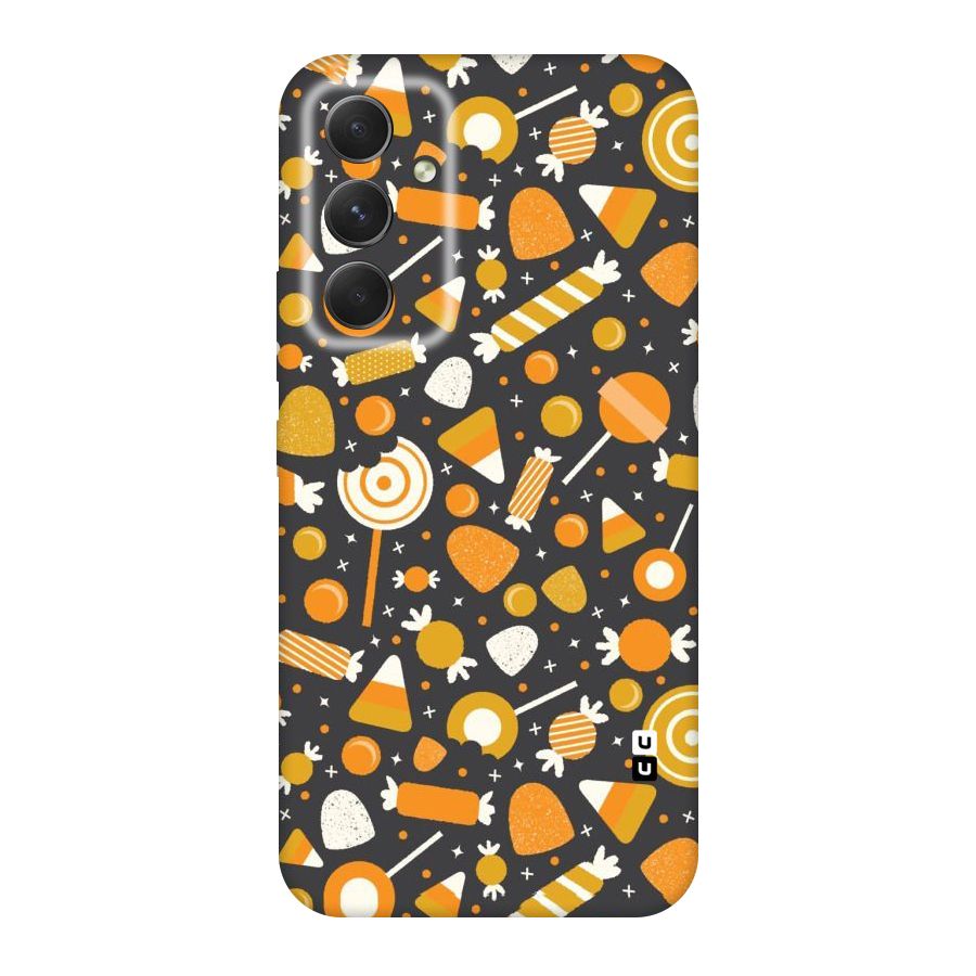 Candies Pattern Original Polycarbonate Back Case for Galaxy A54