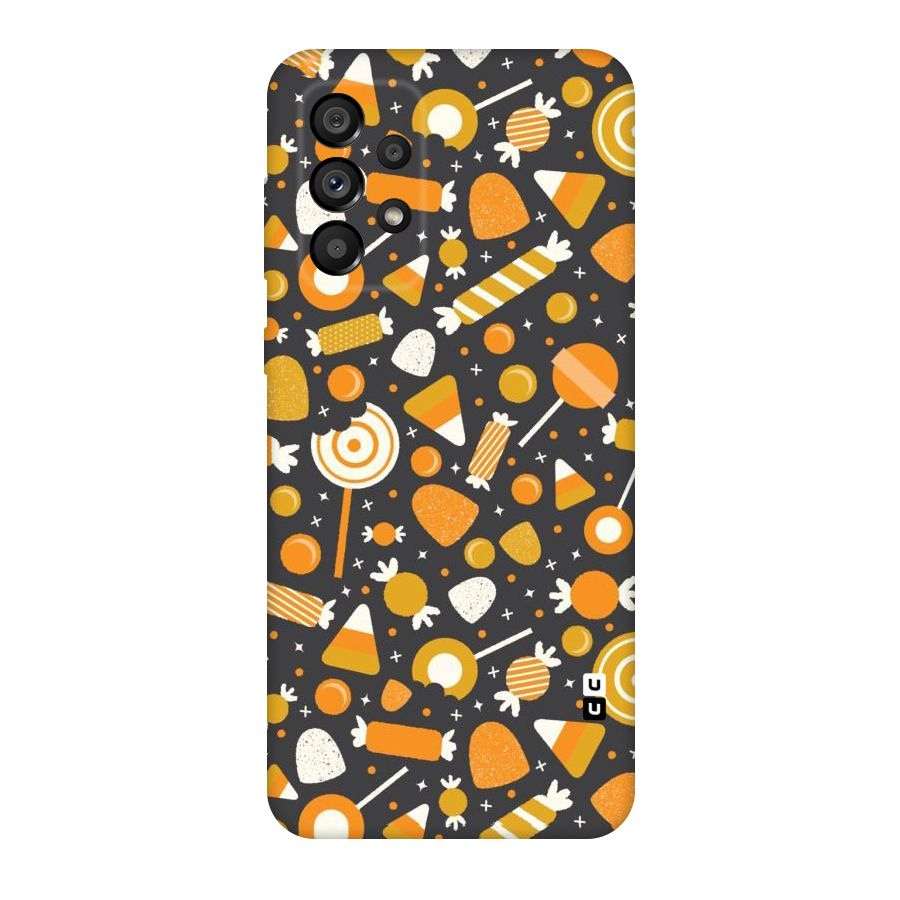 Candies Pattern Original Polycarbonate Back Case for Galaxy A73 5G