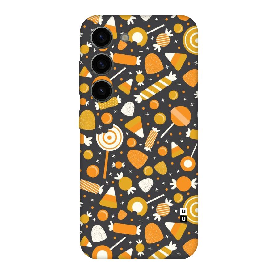 Candies Pattern Original Polycarbonate Back Case for Galaxy S23