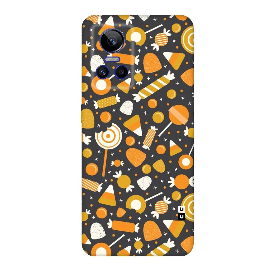 Candies Pattern Original Polycarbonate Back Case for Realme GT Neo 3