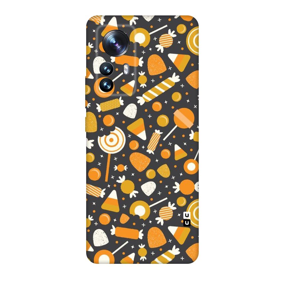 Candies Pattern Original Polycarbonate Back Case for Xiaomi 12 Pro