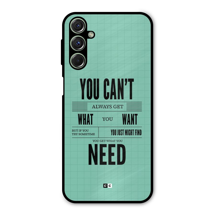 Cant Always Get Metal Back Case for Galaxy M34