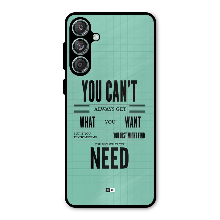 Cant Always Get Metal Back Case for Galaxy M55 5G