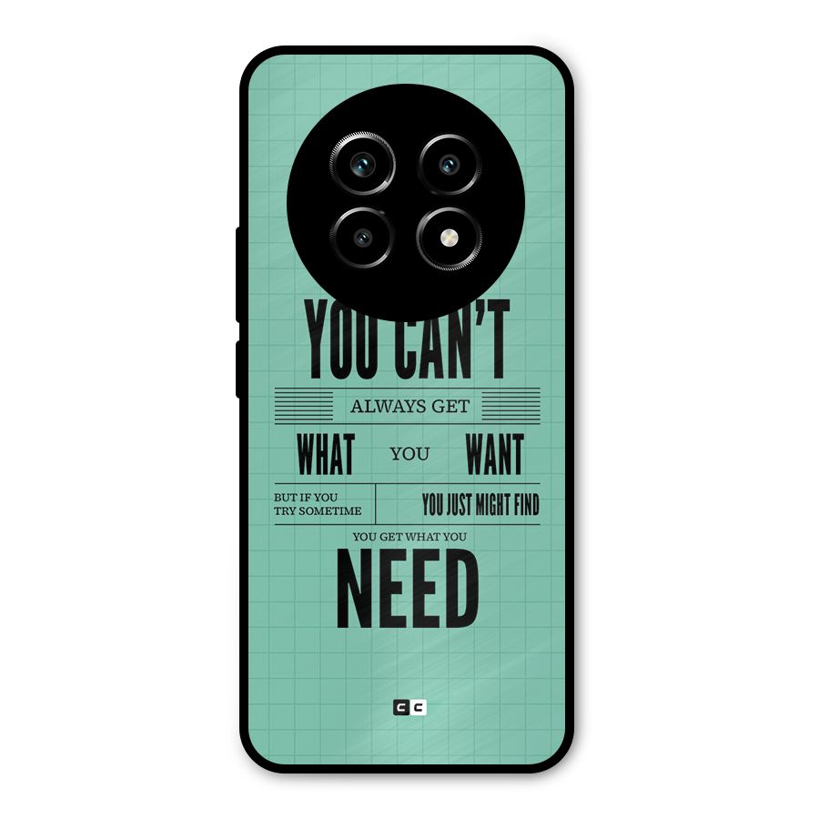 Cant Always Get Metal Back Case for Realme 14 Pro Lite