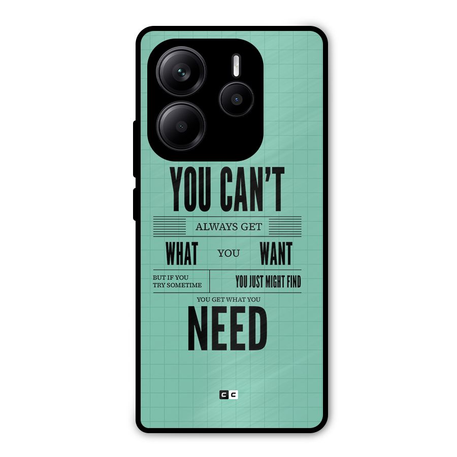 Cant Always Get Metal Back Case for Redmi Note 14 5G