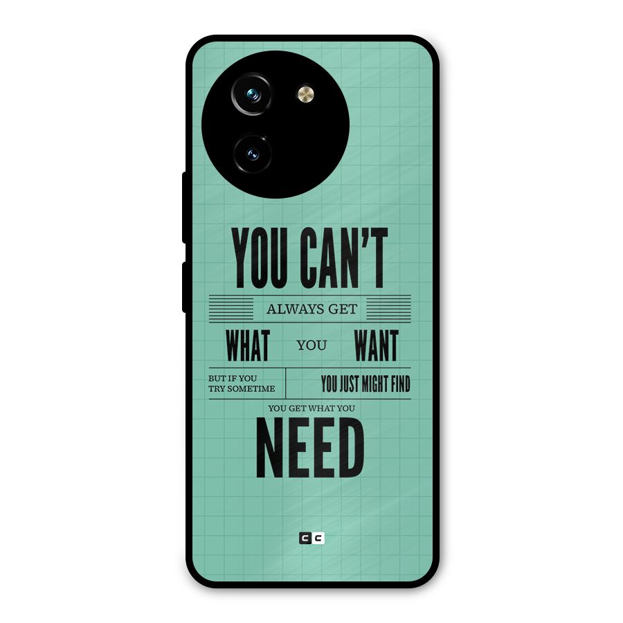 Cant Always Get Metal Back Case for Vivo T3x