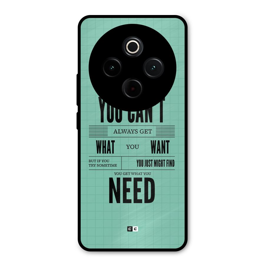 Cant Always Get Metal Back Case for Vivo T4