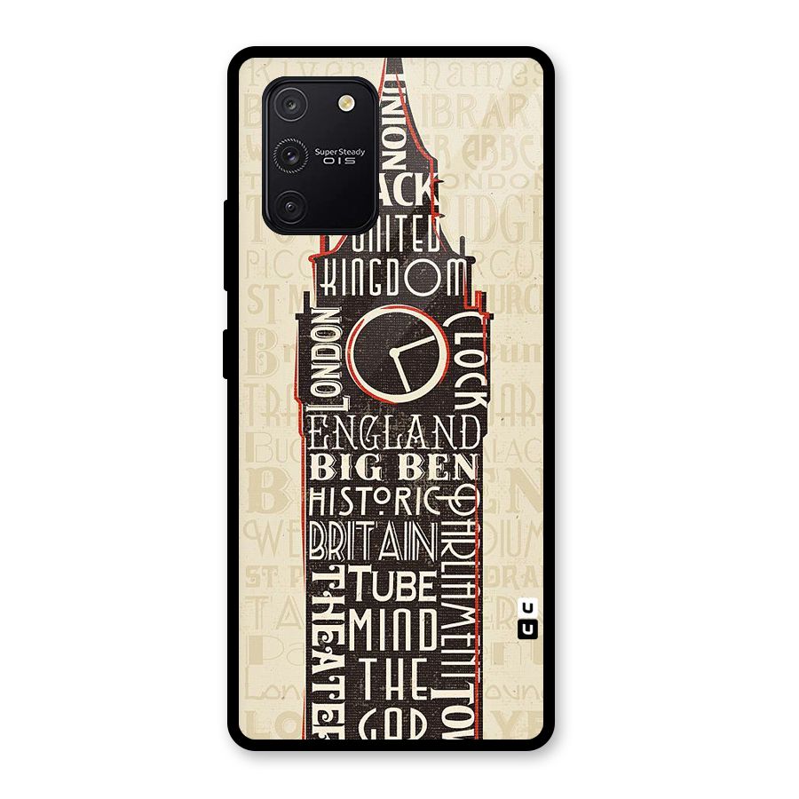 Cap City Design Glass Back Case for Galaxy S10 Lite