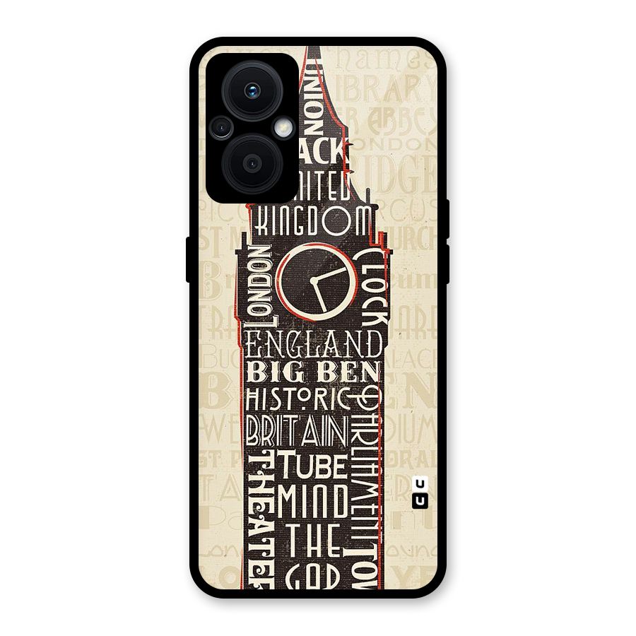 Cap City Design Glass Back Case for Oppo F21s Pro 5G