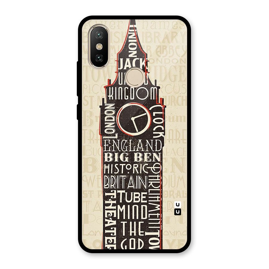 Cap City Design Glass Back Case for Redmi A2