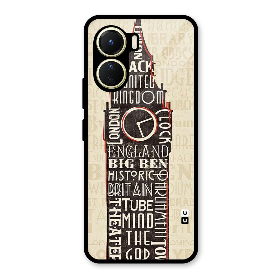 Cap City Design Glass Back Case for Vivo Y56