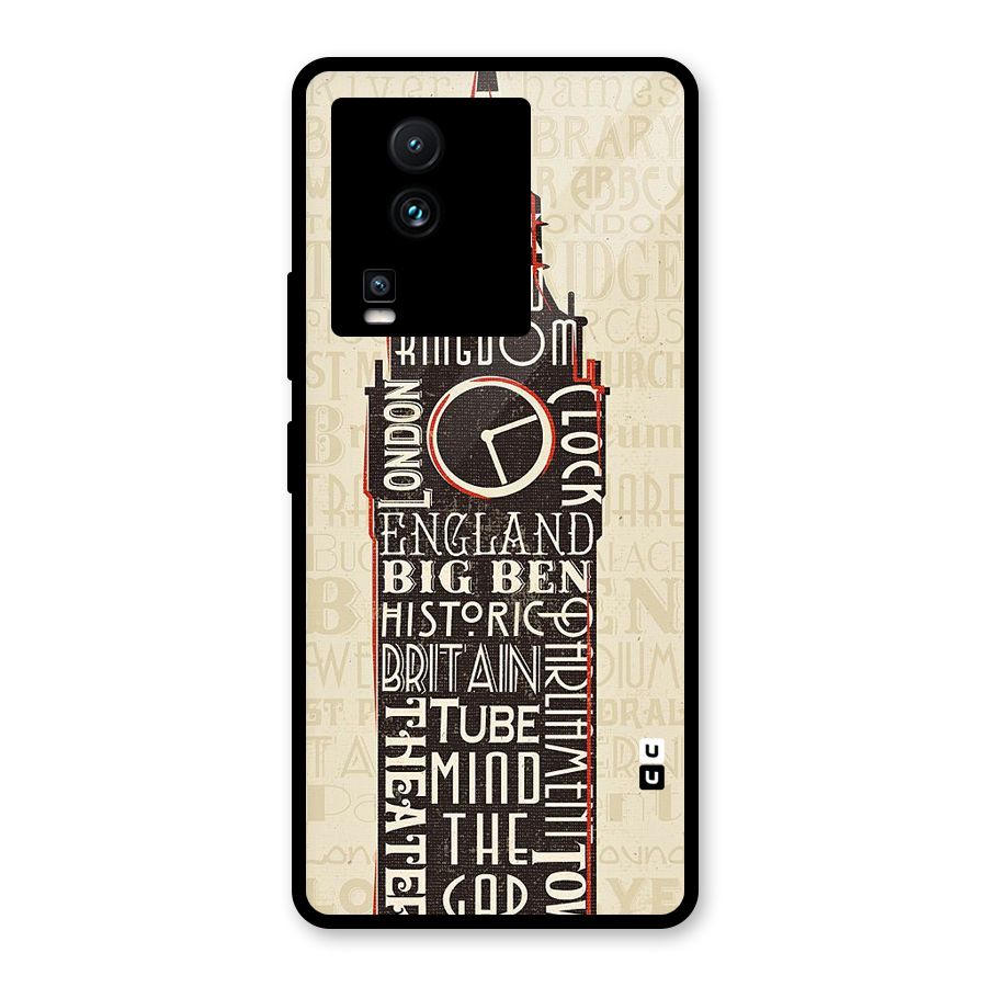 Cap City Design Glass Back Case for Vivo iQOO Neo 7