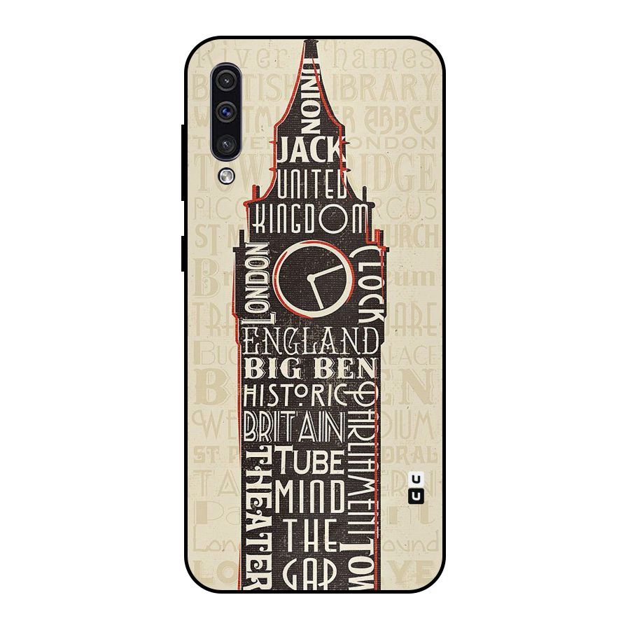 Cap City Design Metal Back Case for Galaxy A30s
