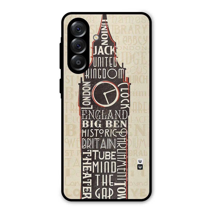 Cap City Design Metal Back Case for Galaxy A36